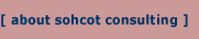 about sohcot consulting
