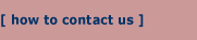 contact us